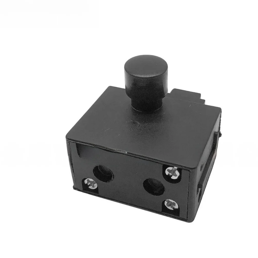 

10A Locking Power Switch for Power Tools Including For Angle Grinder Drill Cutting Tool 3.4x1.85x4.3cm Standard
