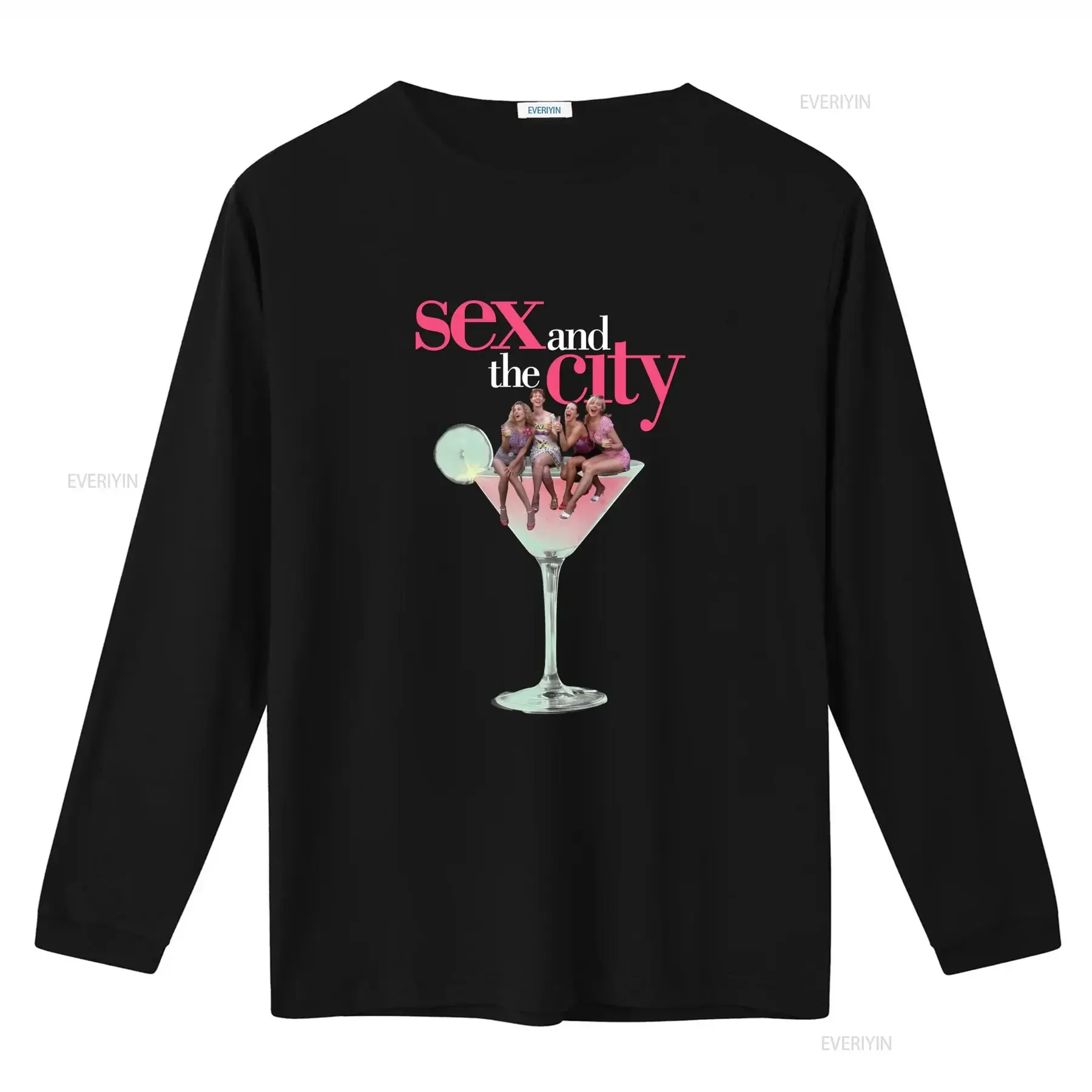 Sex and the City T Shirt TV Show Fan Pop Culture Stylish Design for Fashion Forward Fans vintage Washed Stretched Soft homme