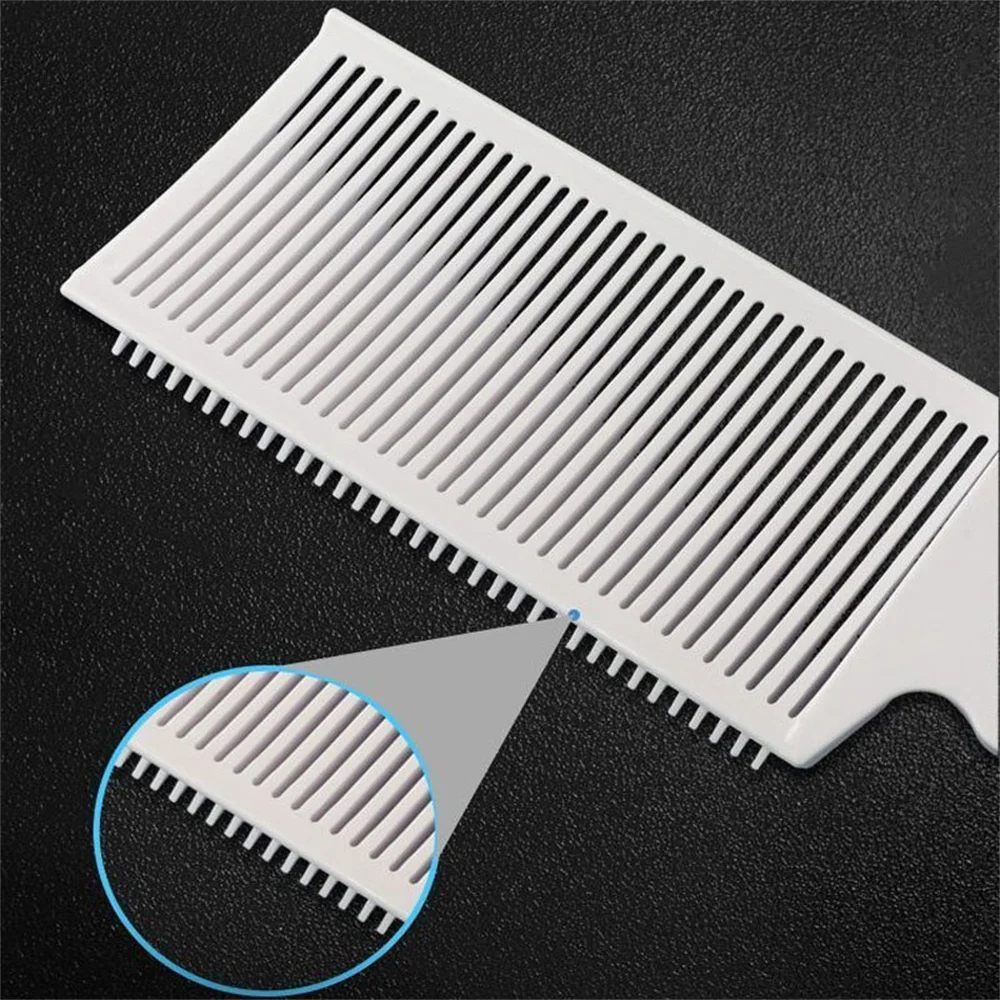 Professional Barber Flat top Hair Cut Comb Sets Hair Styling Curved Positioning Fade Comb Brush Kit Salon Hairdresser Tools