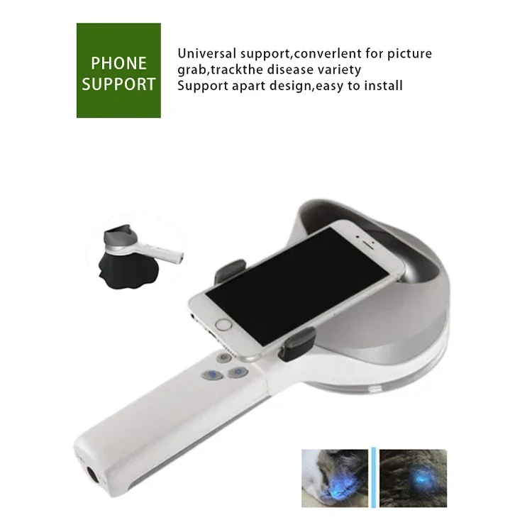 Uva ライトスキンアナライザー皮膚と髪の検査白癬癜風ポータブル皮膚鏡 9000b