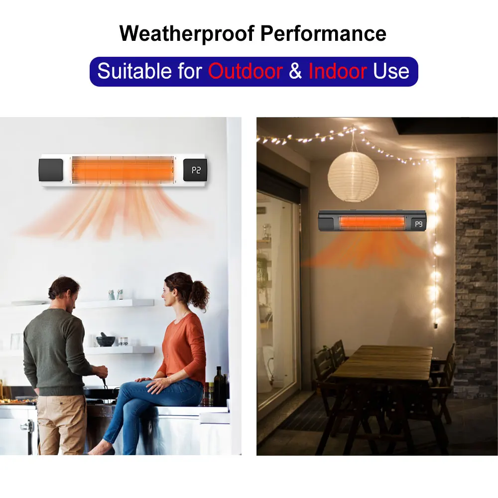 Electric Desktop Heater for Household Winter Use Efficient for Living Room Bathroom Garden-EU UK Plug Type