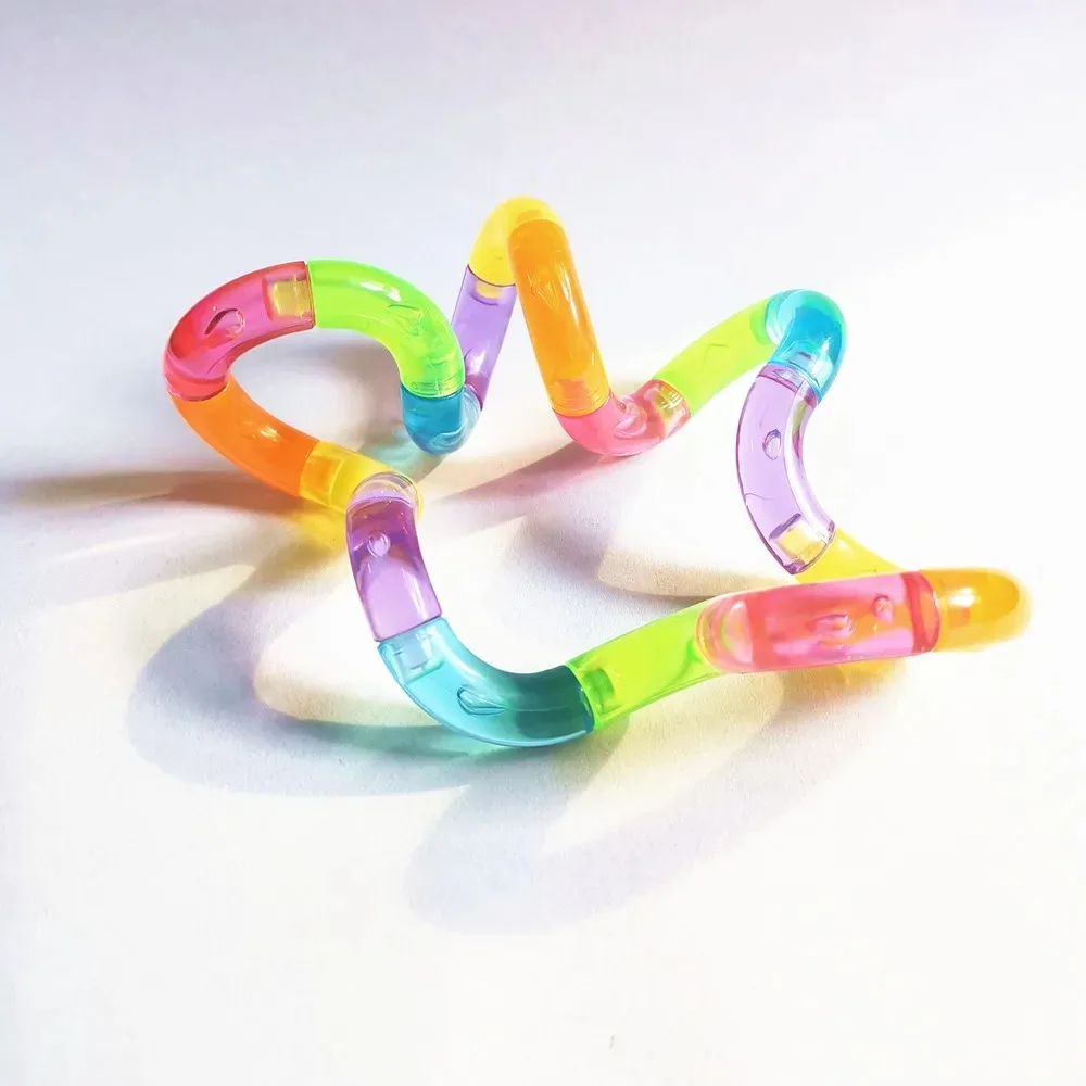 1 pc Deformable Rope Fun and Educational Fidget Toy Deformation Rope Knot Stress Relieving Toy Funny Gift for Kid Juguetes