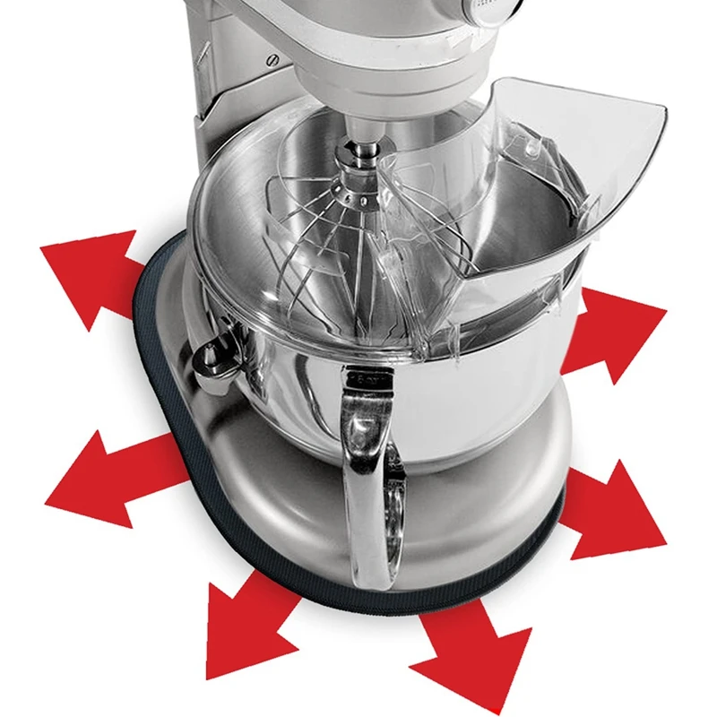 حصيرة انزلاقية للخلاط، حصيرة منزلق للخلاط من أجل كيتشن ايد بروفيشنال 600 سلسلة 5-8 كوارت وعاء رفع حامل خلاط منزلق