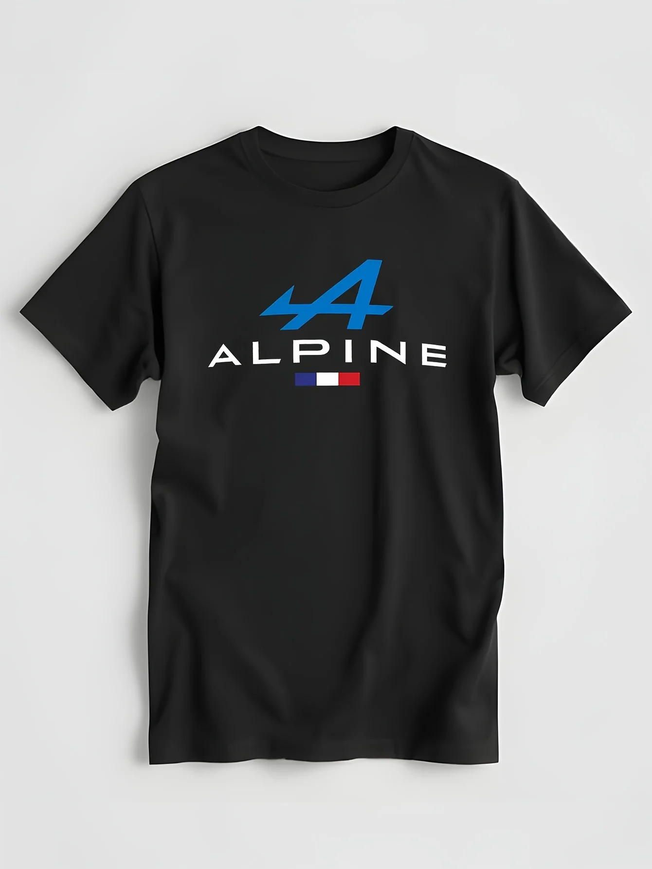 Alpine T-Shirt Summer Clothes Men's Graphic T-Shirts Quick Dry Anime