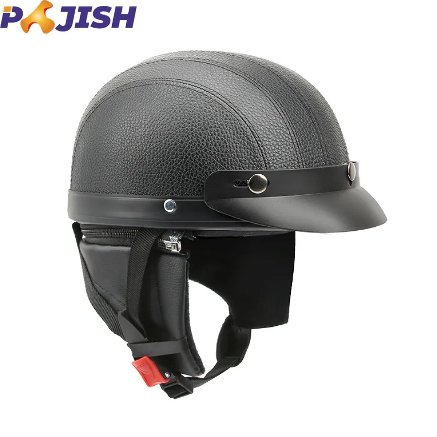 

Motorcycle Accessories Retro Style Unisex Men Women Vintage Half Face Helmet Wholesale Price Cheap Helmets for Men Motorcycle