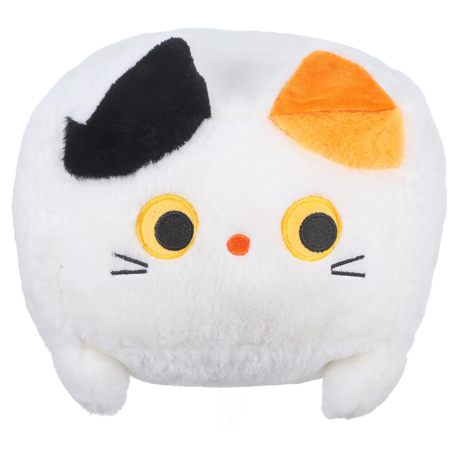 

Creative Cube Cat Shape Stuffed Animal Light Wear Resistant for Home Office Bedroom Couch Cushion Cozy Nap Time Companion Cute