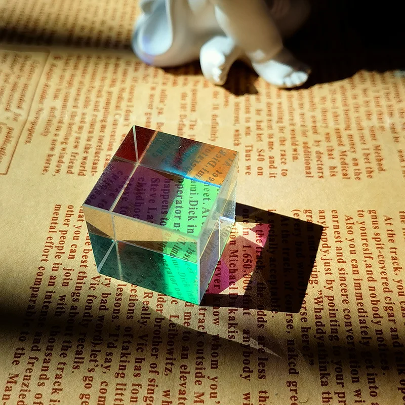 Imagem -02 - Mini Cubo de Prisma Mágico para Fotografia Vidro Óptico X-cubo Design Dicróico Rgb Divisor Pcs 15 20 25 30 mm