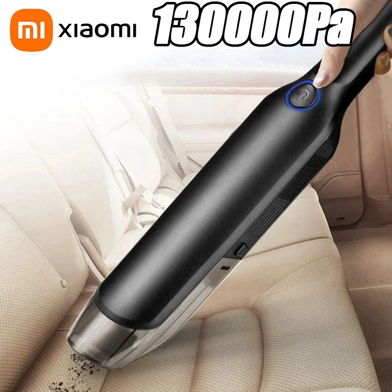 Xiaomi Handheld Wireless Wired Vacuum Powerful Cyclone Suction Rechargeable Vacuum Cleaner Wet/Dry Auto for Car Home Pet Hair