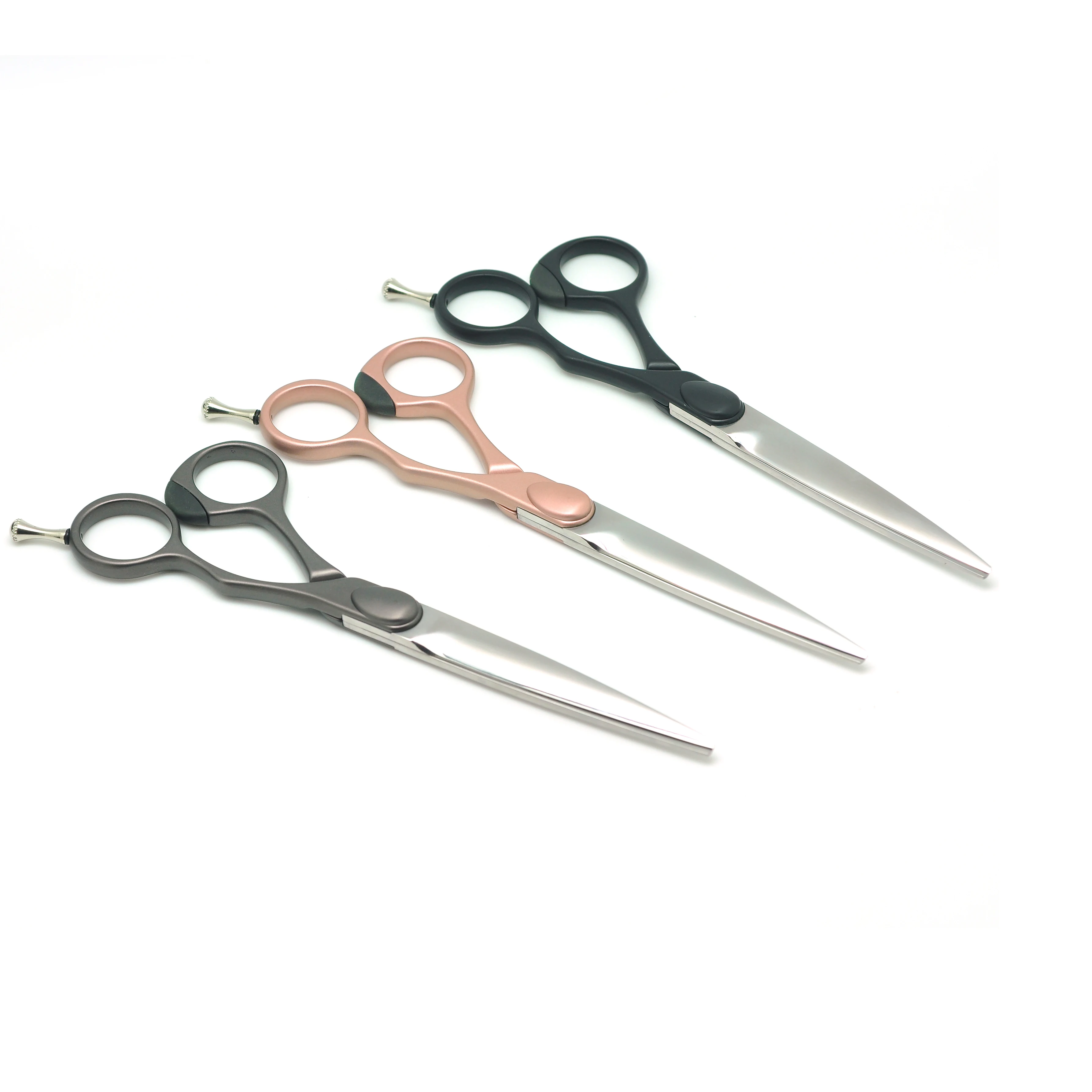 

Professional Pet Hair Trimming Scissors 6.25 Inches AUS8 Steel Blade Pet Hair Cut Curved Scissors for Dog Animal