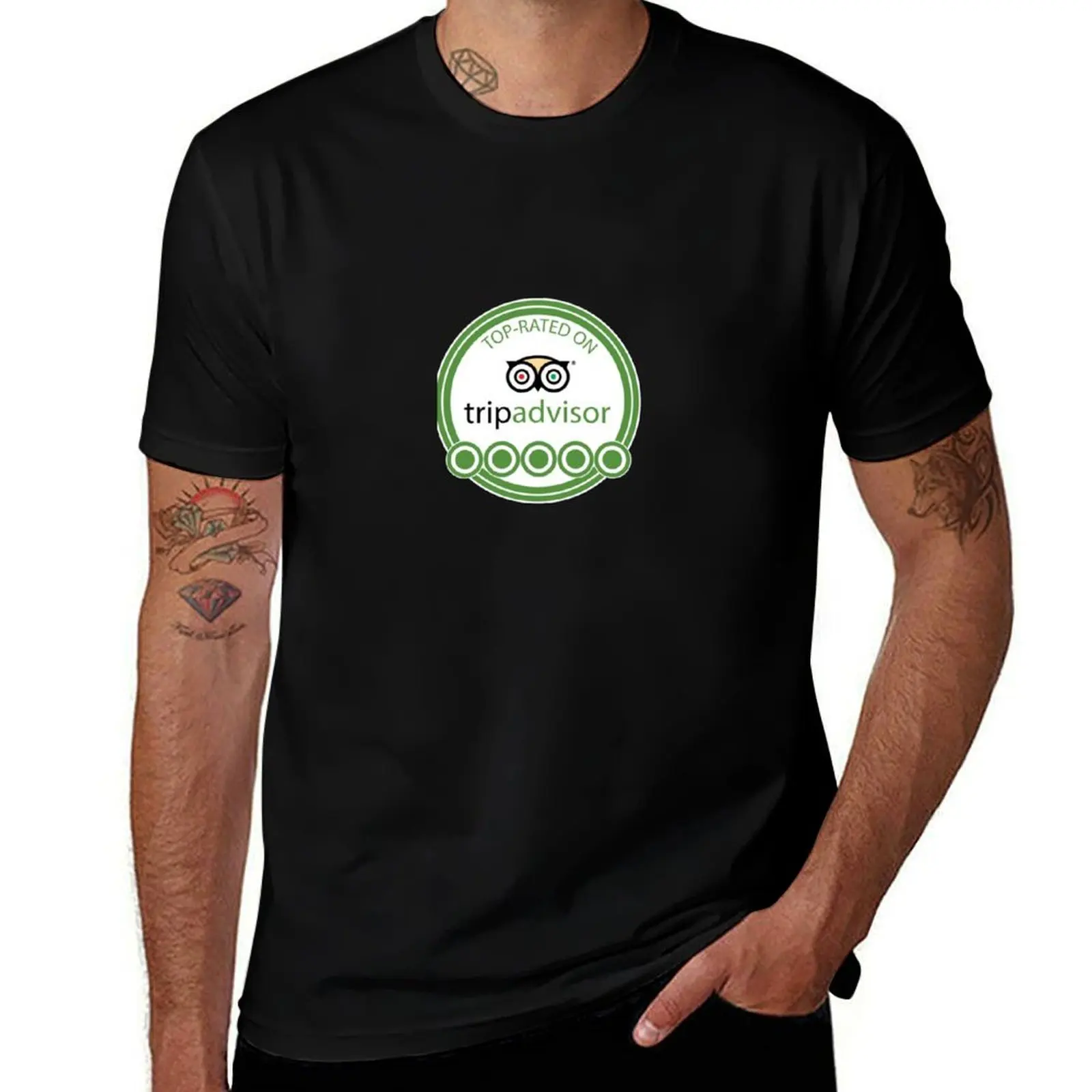 Trip advisor Rating/Official T-Shirt Casual Trendy Streetwear Tee Shirt T-Shirt