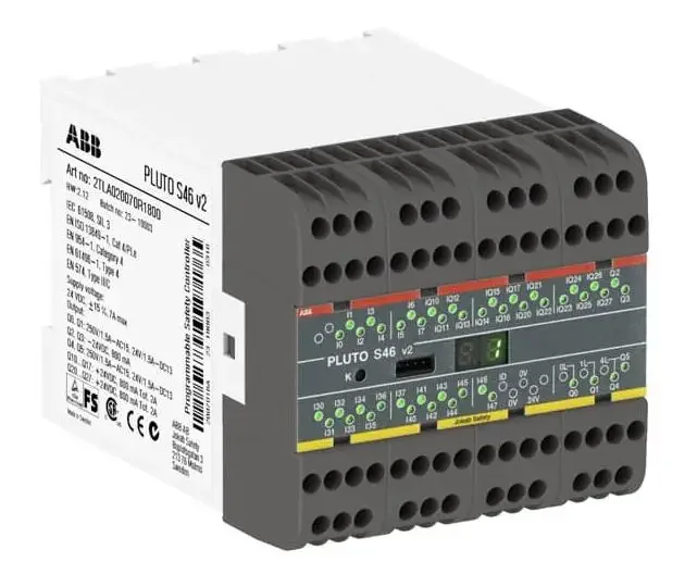 

2025.4Original ABB Safety Relay PLUTO S46 V2 2TLA020070R1800