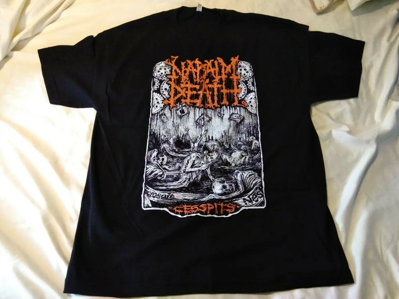 Napalm Death - Cesspits T-Shirt raw black sewage metal scum lord of suffer filth