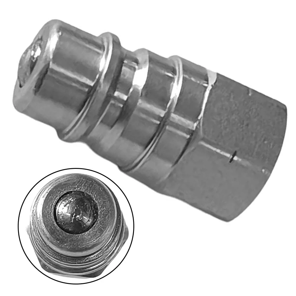 AM37983 Hydraulic Quick Connect Coupler Male 1/4 inch NPTF Thread for Tractor Models For 140 300 312 314 316 317