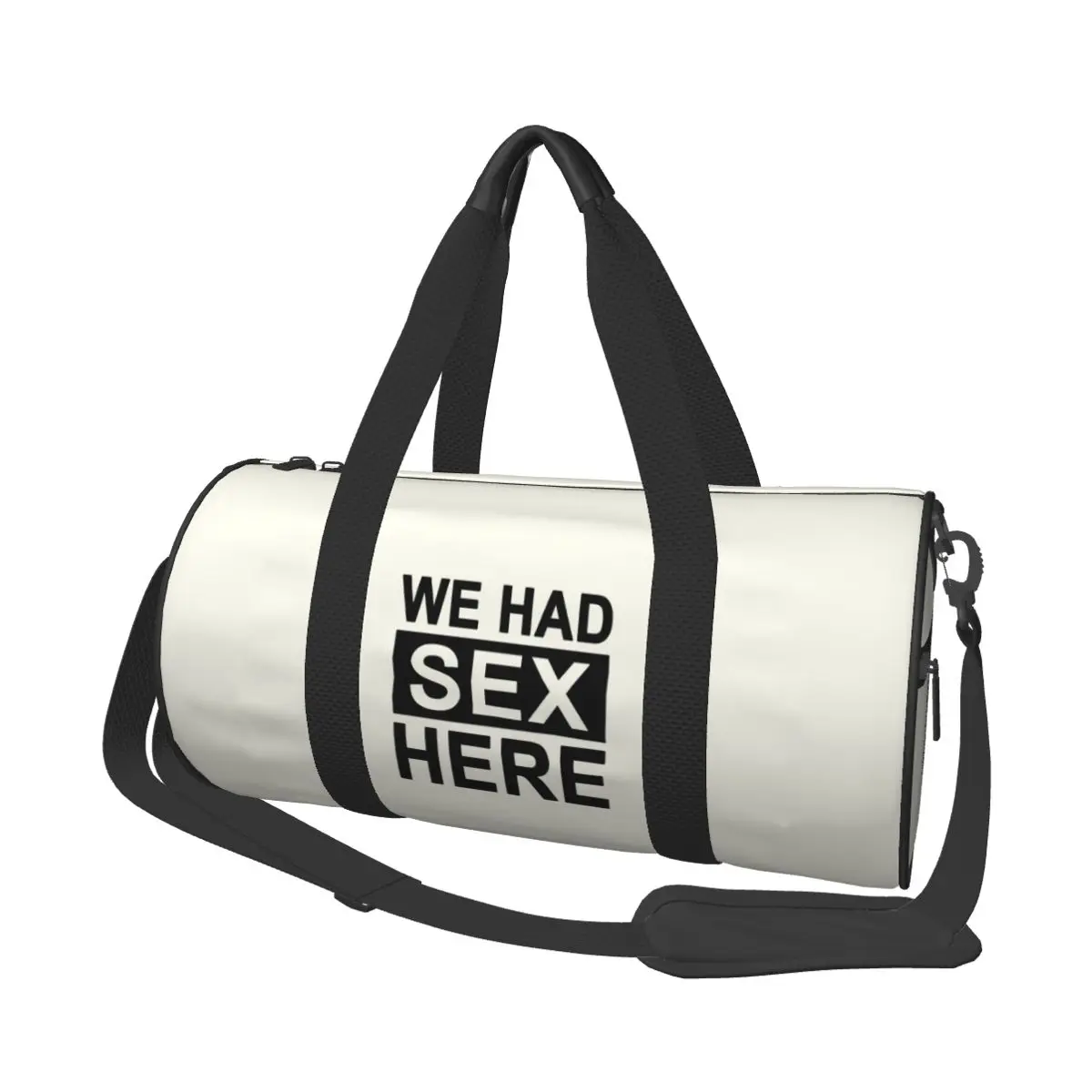 We Had Sex Here Large Duffle Gym Bag Multi-Functional Duffle Travel Bags Handbags Fitness bag