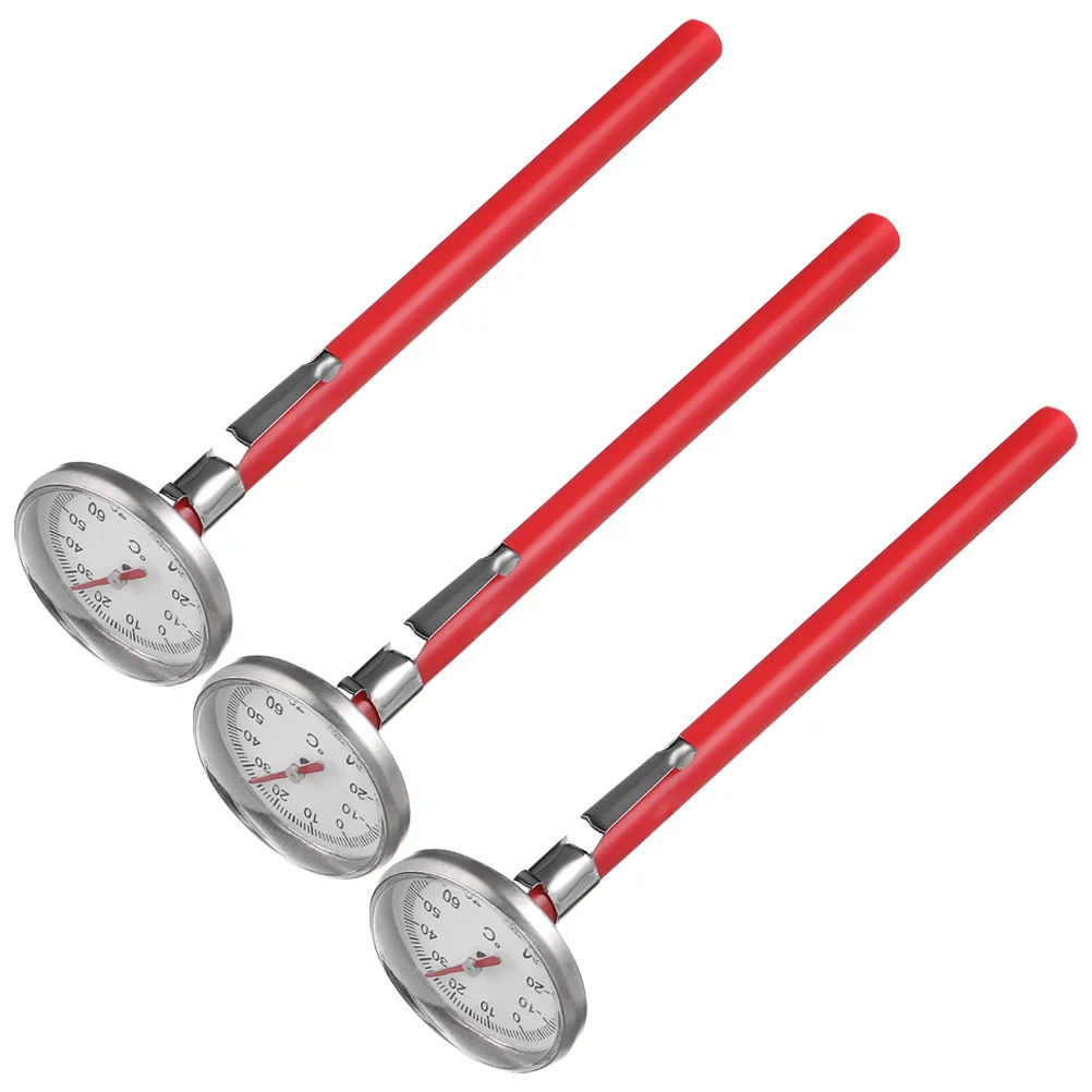 

3Pcs Car Mechanical Thermometer Compact Durable Air Conditioner Thermometer Interior Use Auto Temperature Monitor