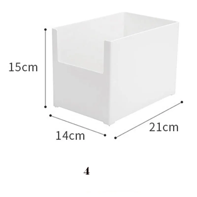 Storage Box for Kitchen Organizer Under Sink Drawer Storage Box Cabinet Desktop Makeup Storage Box Spice Stationery Accessories