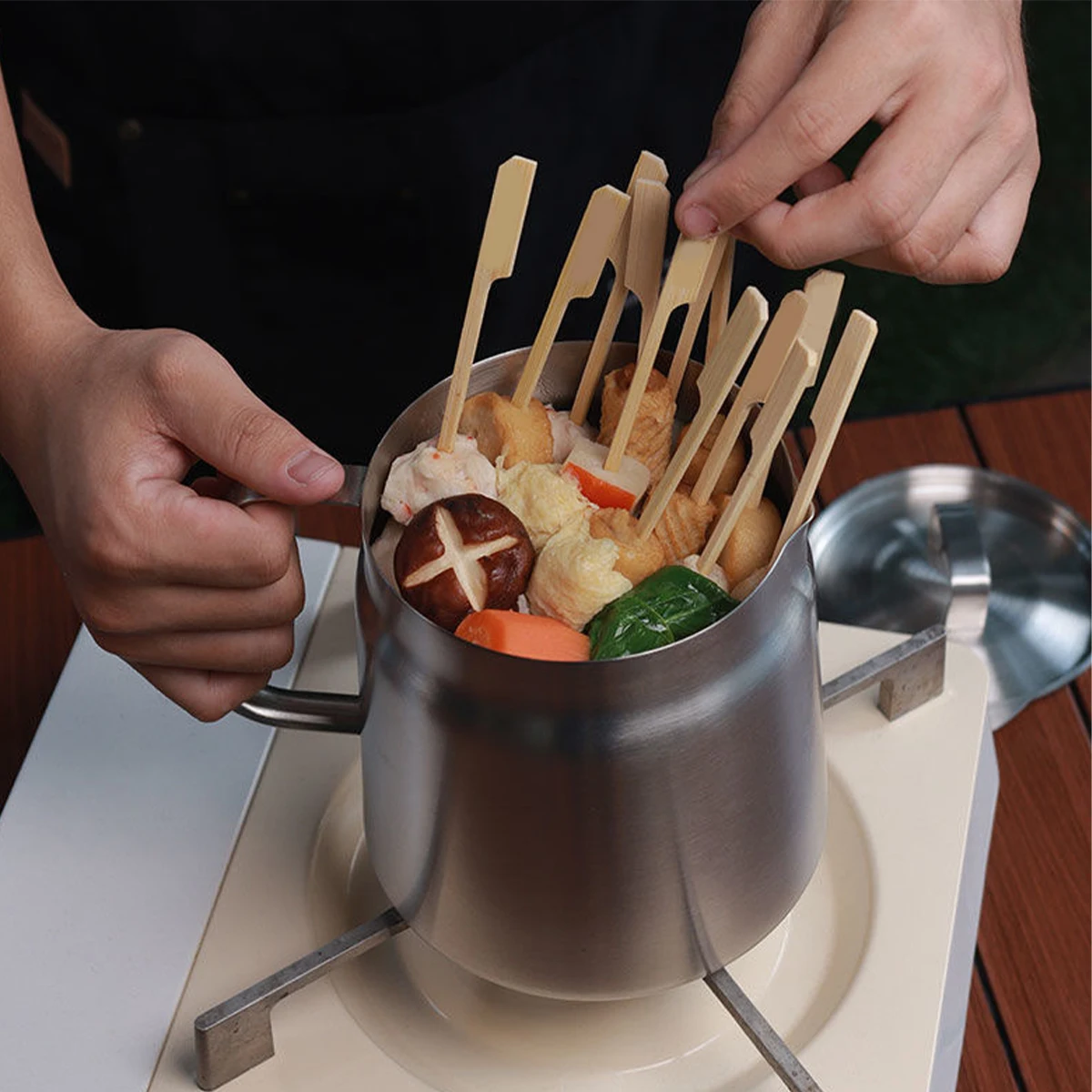 

1Pcs New 2L Stainless Steel Oil Filter Pot Storage Grease Keeper w Lid frying Basket Oil Filter Vessel Bacon Grease Container