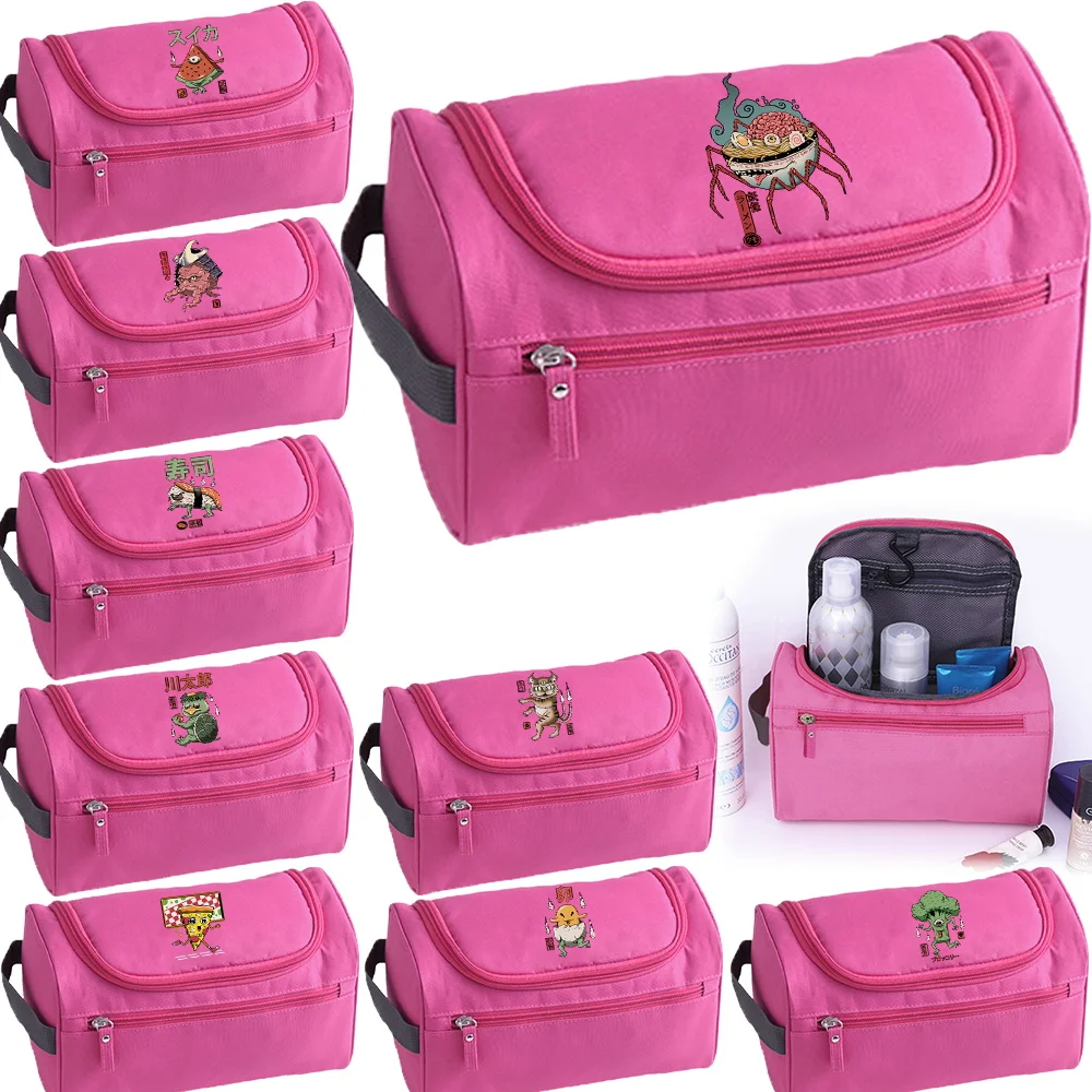 Men Business Portable Storage Bag Toiletries Organizer Women Travel Cosmetic Bag Cute Monster Hanging Waterproof New Wash Pouch