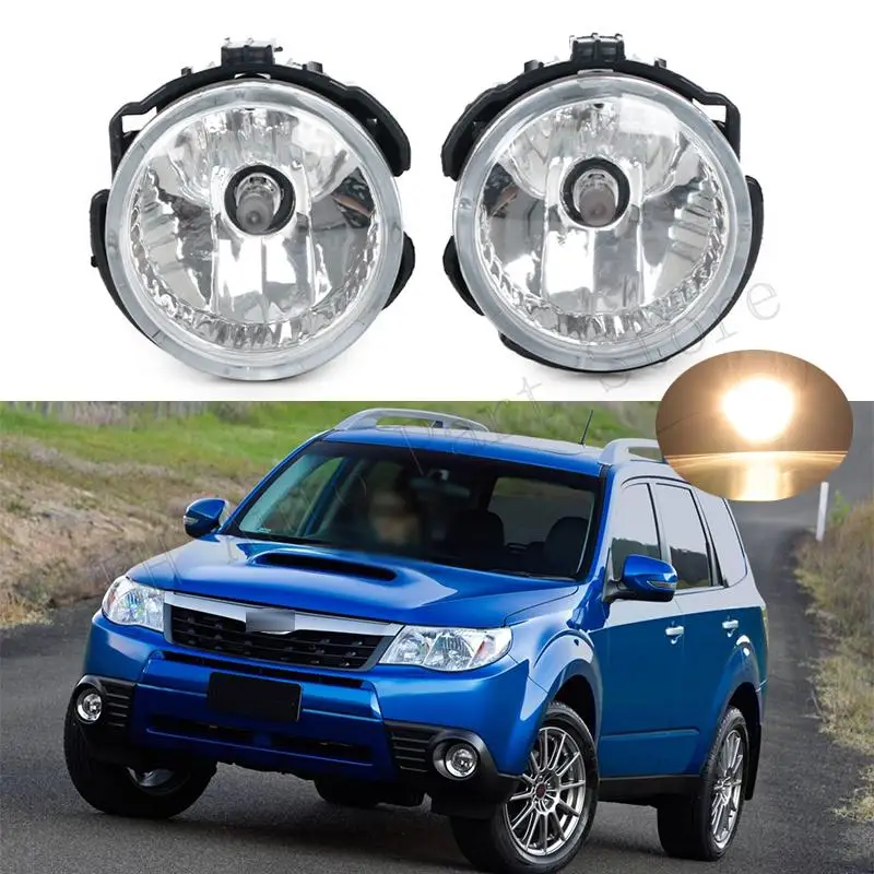 For Subaru Impreza WRX STI 2008-2010 / Forester SH 2009- 2012 Front Bumper Fog Light Daytime Running Drive Lamp Foglamp Foglight