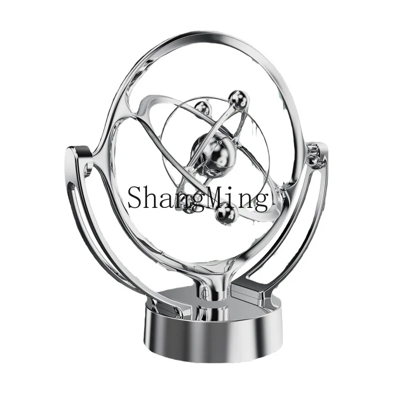 

ZD new earth perpetual motion meter, desktop model rotating magnetic rocker astrometer decoration