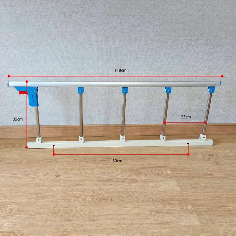 قضبان السرير الطبية العليا ، درابزين التمريض ، منع الأطفال المسنين ودرابزين الحجاب