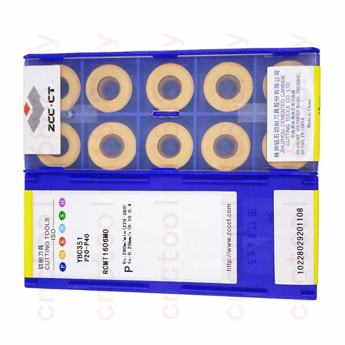 

Твердосплавные фрезерные пластины ZCC.CT RCMX RCMT0803MO/RCMT10T3MO/RCMT1204MO/RCMT1606MO/RCMT2006MO YBC251 YBC351 YBD102