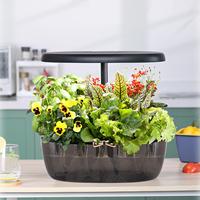 Plant Growing System 12 Pod Hydroponics Growing Machine LED Grow Light Germination Kit for Household Gardening Vegetation