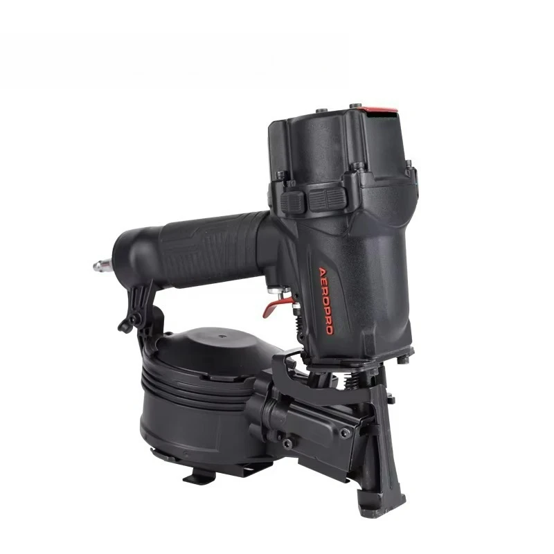 CN45RA Pistola sparachiodi a bobina ad aria Pistola sparachiodi per tettoia Pistola a vite per tettoia a bobina per la lavorazione del legno