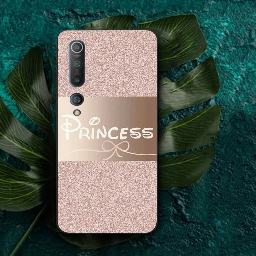 Rose Gold Pink Princess Queen Phone Case For Redmi Note 4 X 5 A 6 7 8 T 9 9S 10 11 11S 11Epro Poco M3 pro