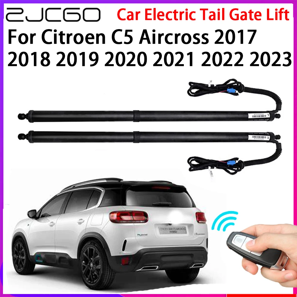 

ZJCGO Car Automatic Tailgate Lifters Electric Tail Gate Lift Assisting System for Citroen C5 Aircross 2017~2023