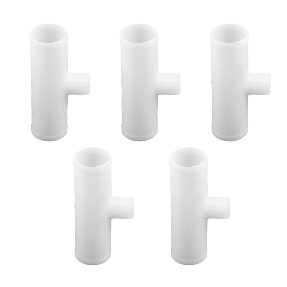 Practical and Reliable Poultry Waterer, 5 Pack of Chicken Nipples with Schedule 40 PVC Reducing Tee Fittings, Easy to Maintain