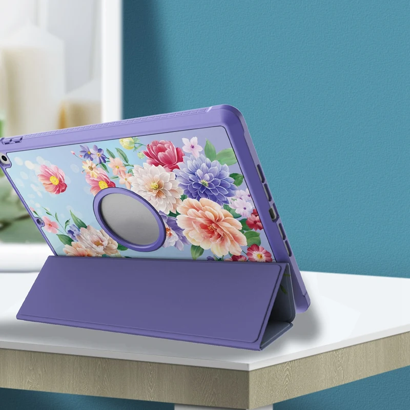 Tablet Case For Ipad 8Th 2020 / 7Th 2019 10.2 Inch Waterproof Dustproof Scratch-Resistant Colorful Case