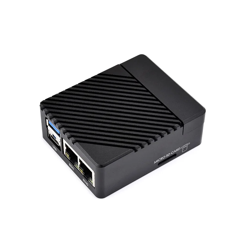 

Waveshare Mini Dual Gigabit Ethernet Base Board / Mini-Computer Kit Designed for Raspberry Pi Compute Module 5 (NOT Included)