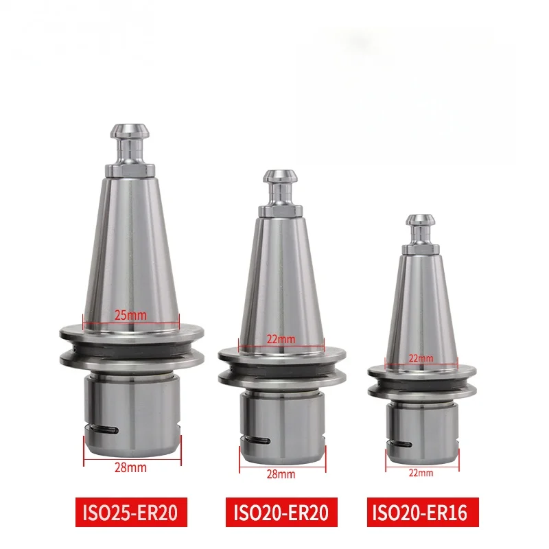 ISO20 ISO25 ISO30 tool holder ER16MS ER20MS SK10 collet chuck tools holder bracket tool