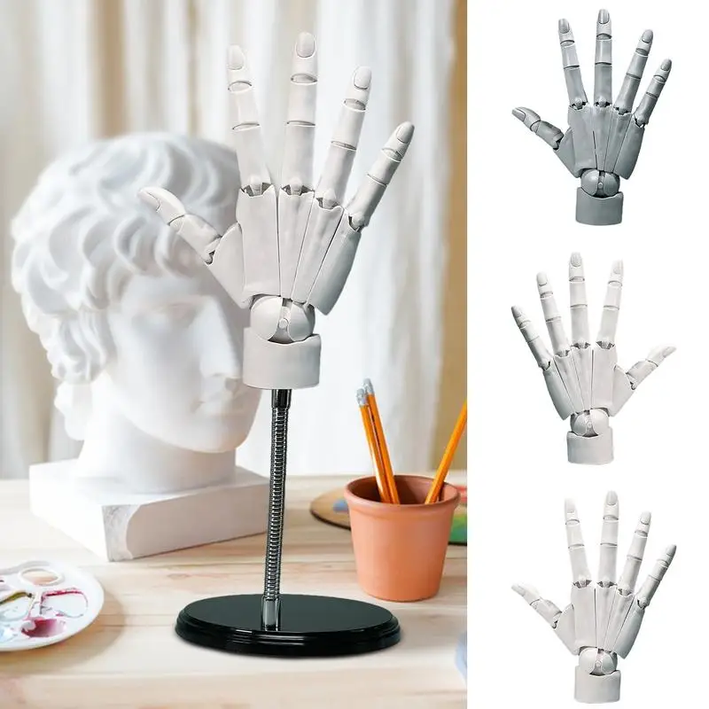 Flexible Mannequin Hand Hand Mannequin Figure Articulated Mannequin For Displaying Sketching Drawing Painting