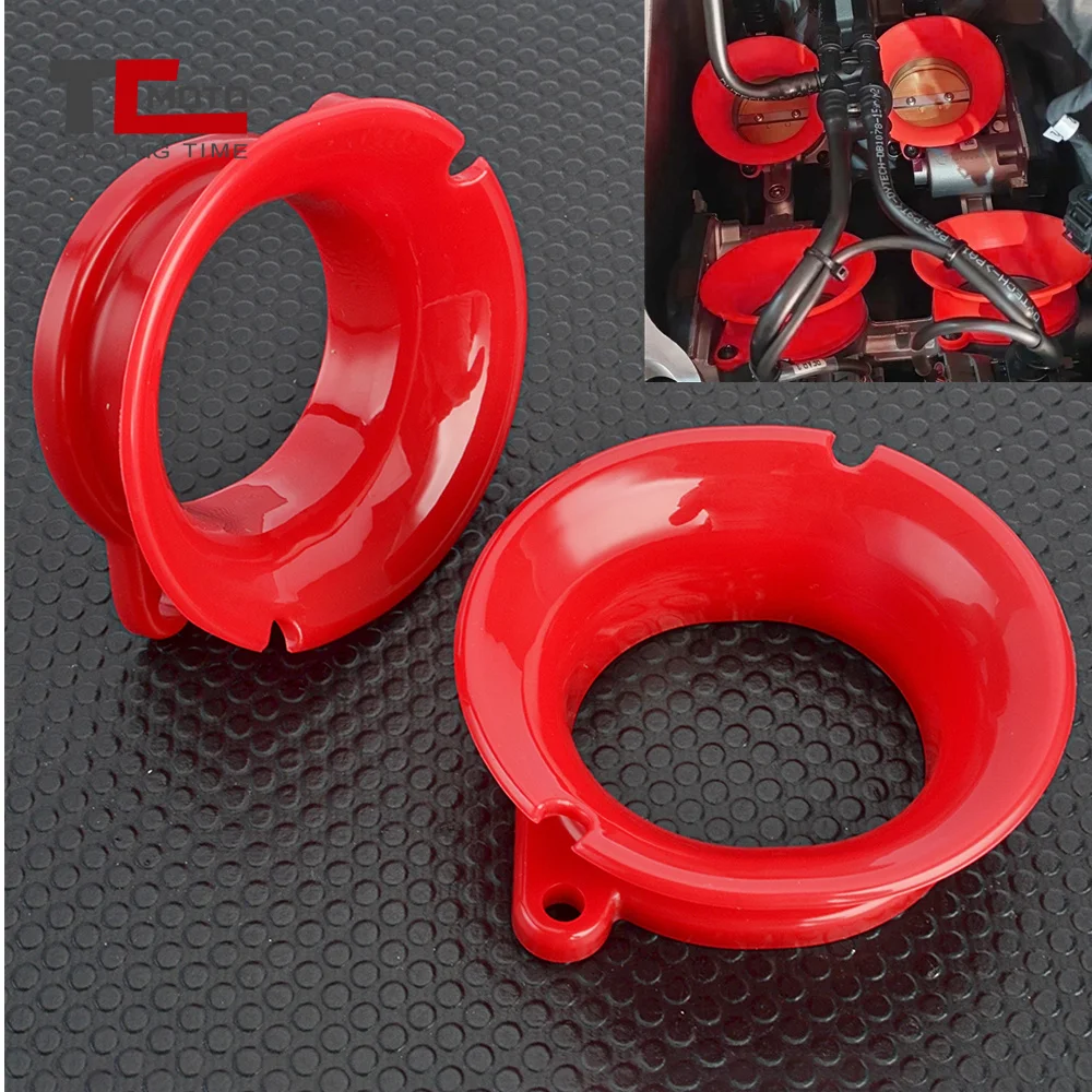 Motorcycle Air Intake Cup Wind High Flow Airbox Air Filter Funnel For DUCATI Multistrada V4 2021 2022 2023