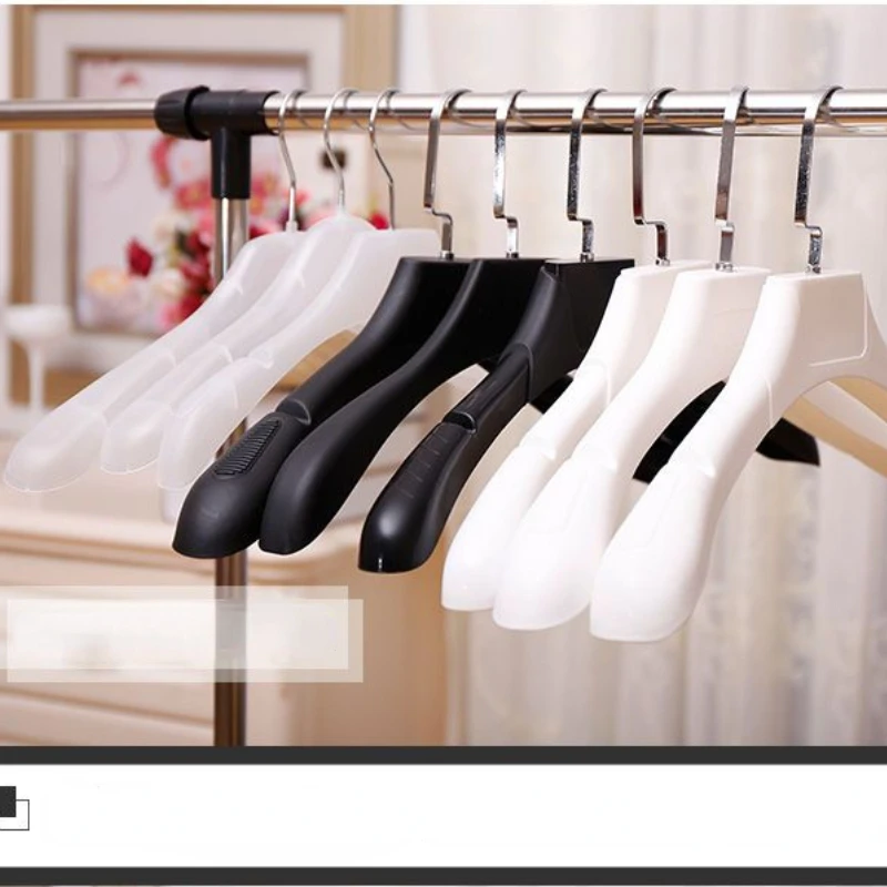 Quality Clothes Selling Shop Hangers Wide Shoulder Non Slip Lady Dress Coat Rack Pants Clip Bedroom Cloakroom Wardrobe Storage