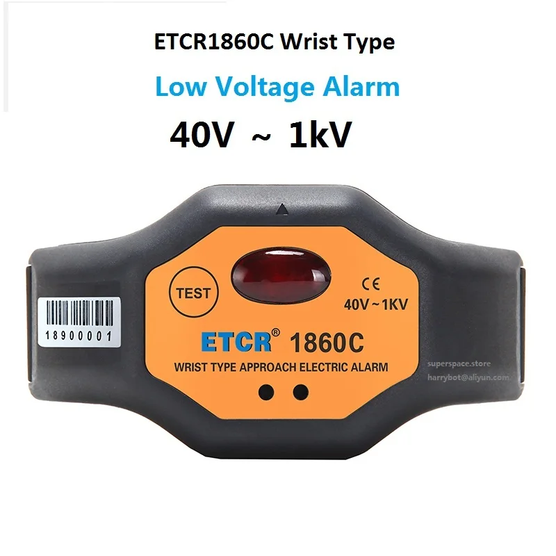 Smartver de Pulso sem Fio tipo c Alarme Elétrico Modo sem Contato Alta Tensão 40v1 v ac 40v-1 v Scm Ip54 Etcr1860 Etcr1860c