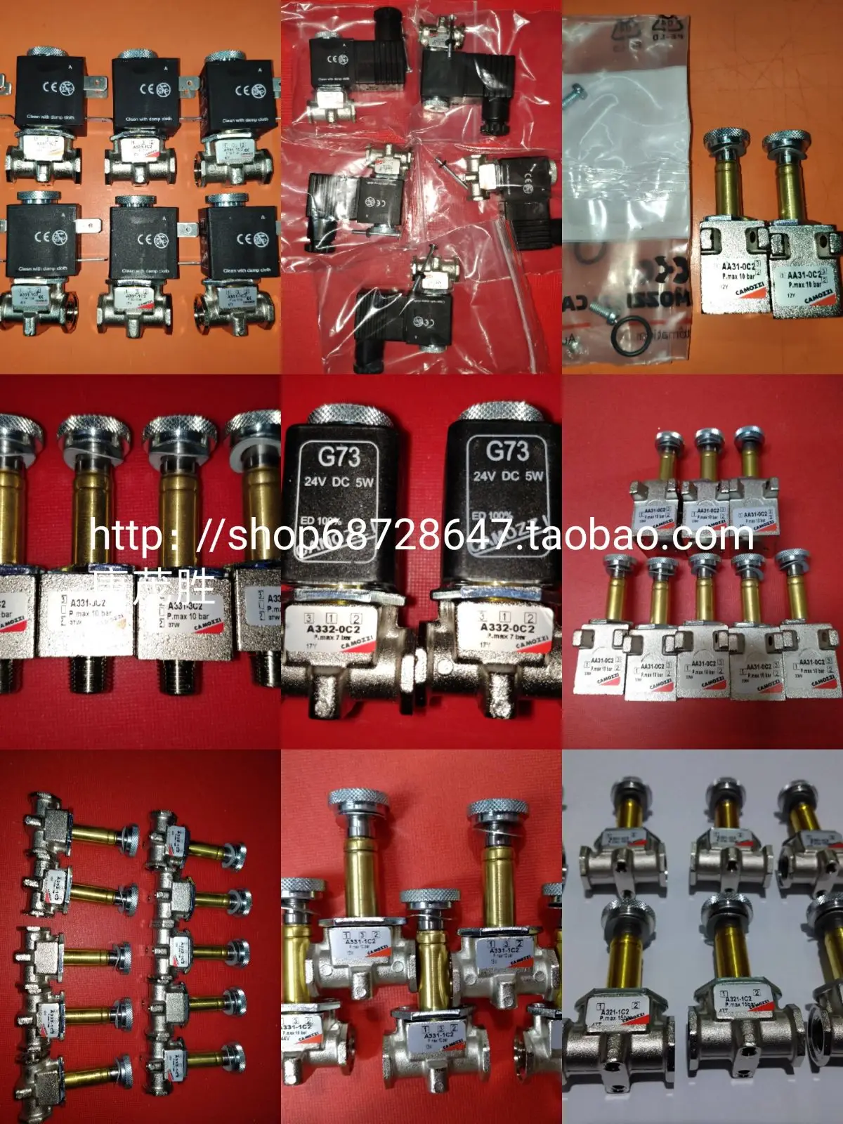 Sesuaikan Kangmaosheng Camozzi Valve Valve Solenoid katup Solenoid.