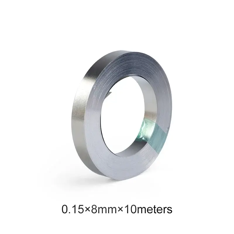 10m/roll Nickel Plated Strip 18650 Battery Nickel Sheet Plate Connector Steel Belt Spot Welding Machine Battery Welder - Image 4