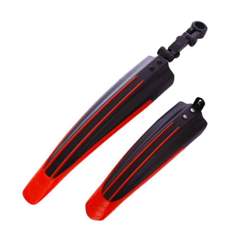 1 Pair MTB Mountain Bike Mudguard Front Rear Bike Tool Cycling Bicycle Fenders Wings Mud Guard Cycling Accessories Bike Parts