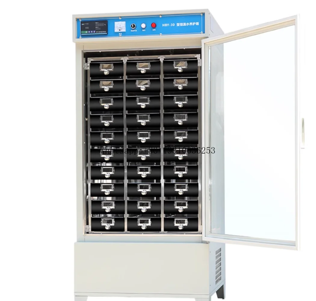 

Standard 30 PCS Drawer Type Constant Temperature And Humidity Cabinet Concrete Cement Mortar Curing Cabinet