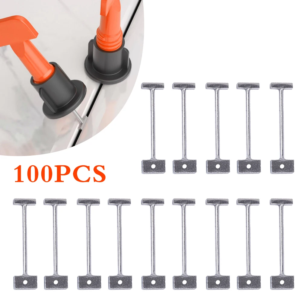 UYANGG 100pc Tile Leveling System Tool kit Level Wedge Alignment Spacers for Leveler Locator Spacers Plier Flooring Wall Tile