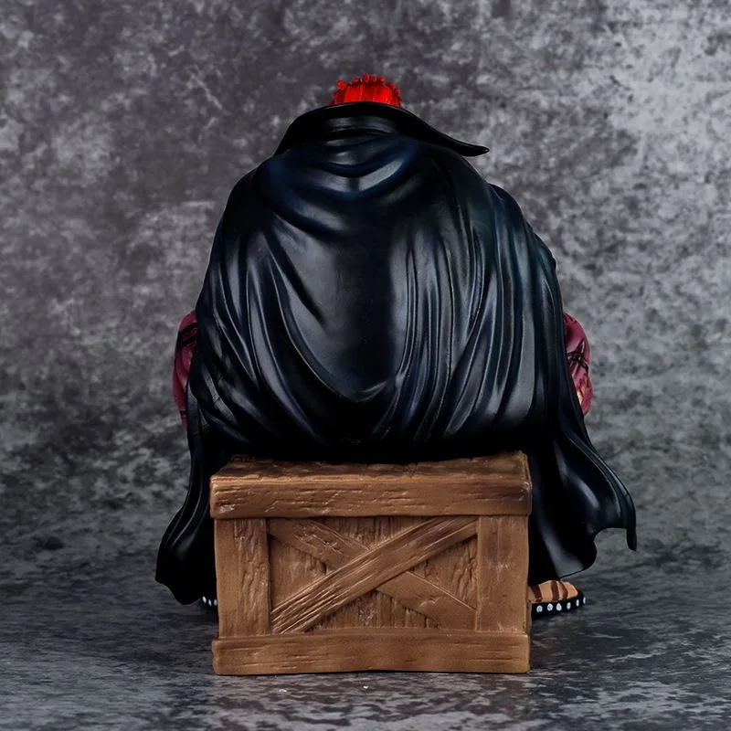 17cm Figurka Anime One Piece King GK, Model Czerwony Włos, Czterej Królowie, Shanks BT, Postawa Siedząca, Kolekcjonerska Ozdoba, Figurka Akcji, Zabawka