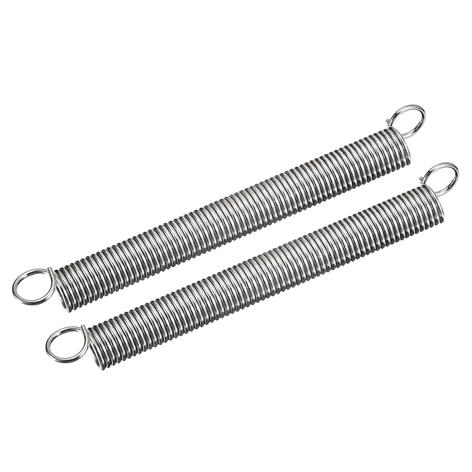 

2pcs Spring Steel Tension Springs with Dual Hook Extension Spring Wire Diameter 1.2mm/1.4mm/1.8mm