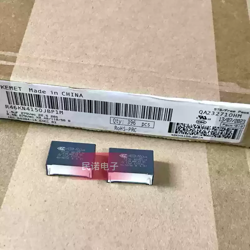 10-100 шт. R46 275VAC 1.5UF 275V 155 1U5, расстояние между выводами 22.5 мм, новый AV пленочный конденсатор X2