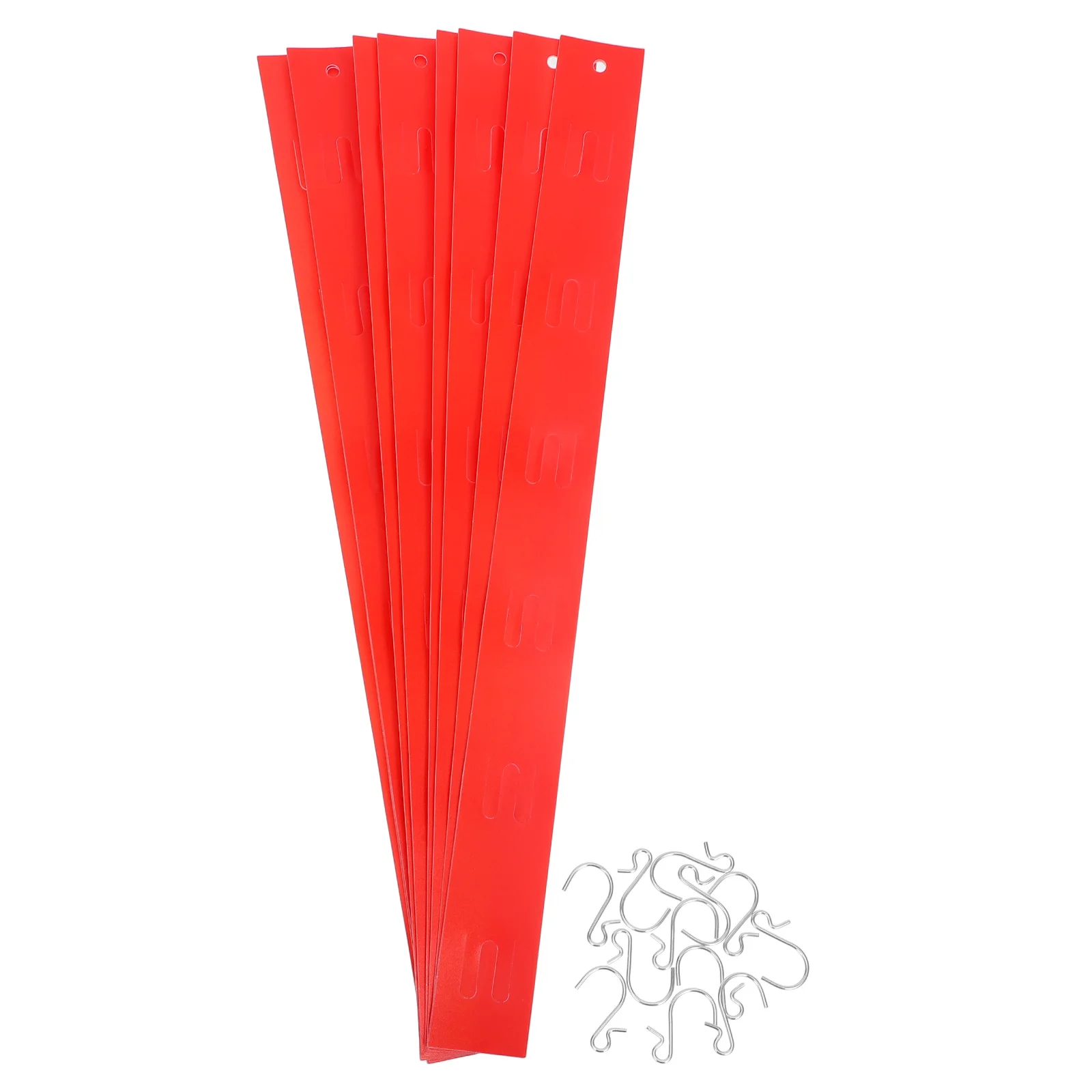 

10pcs Supermarket Display Hooks Transparent Plastic Shelves Chip Bag Holder Retail Rack Snack Equipment Store Display Racks