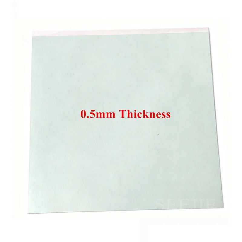 

2pcs Ultem1000 Polyetherimide PEI Sheet with 468MP Adhesive tape 10''/12''/16''/8''120/220/500mm for 3D Printer Build Surface
