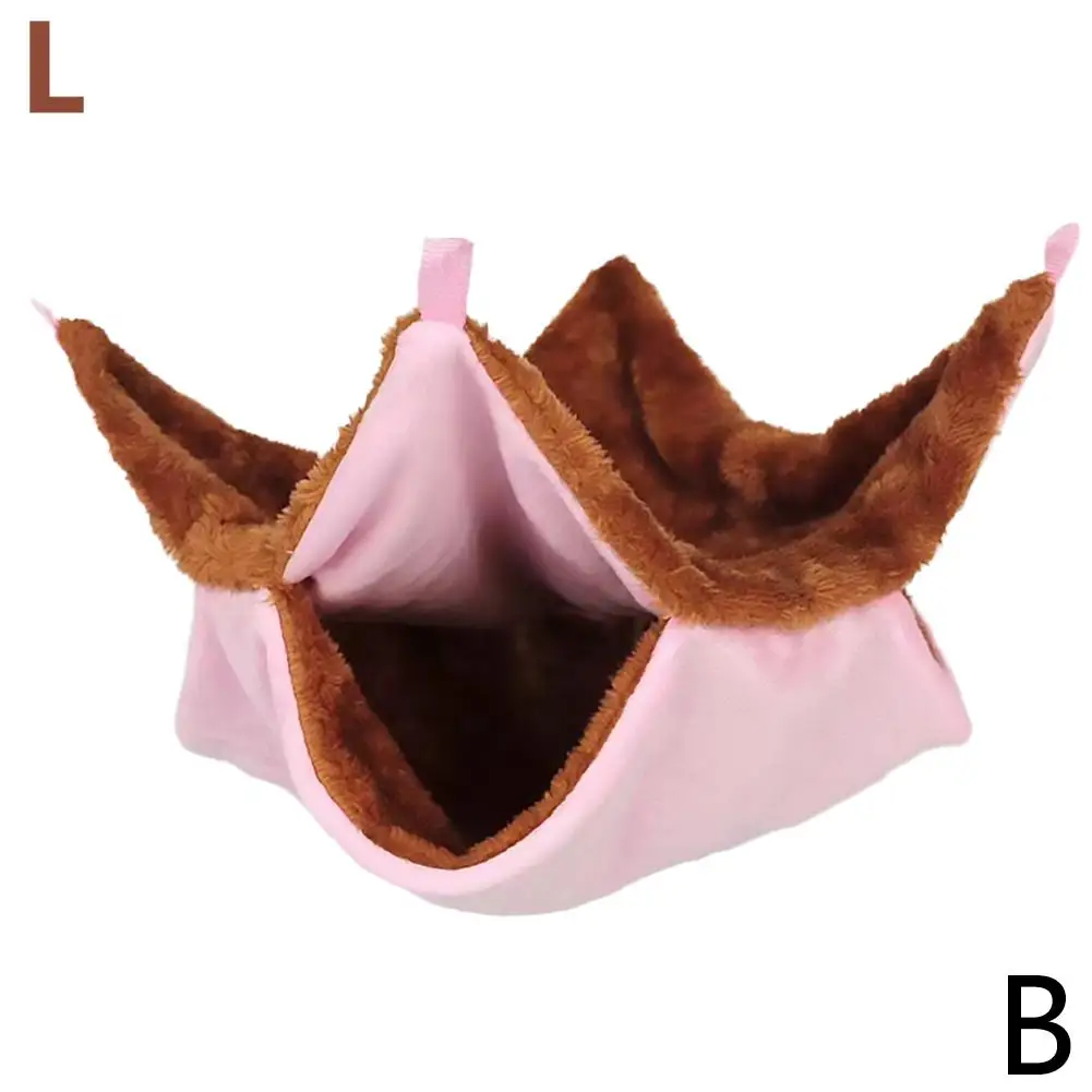 Hamac à sucre en coton à double couche, sac de couchage chaud, petit confort, accent d'abeille, animal de compagnie affrontant, main, conception d'hiver, W, R8M7