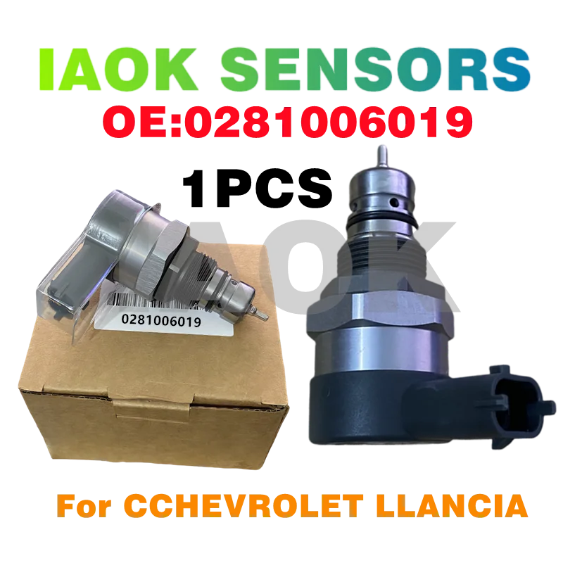 

0281006019 ﻿COMMON RAIL FUEL PRESSURE REGULATOR PRESSURE RELIEF VALVE DRV FOR C-HEVROLET L-ANCIA 0 281 006 019